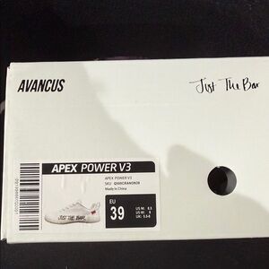 Apex Power V3 White Athletic Shoes